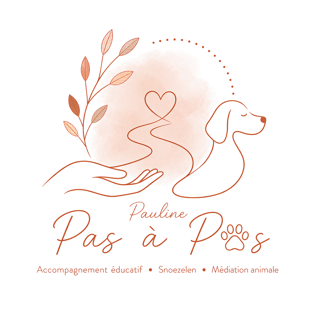 Logo Pas à P🐾s — Pauline