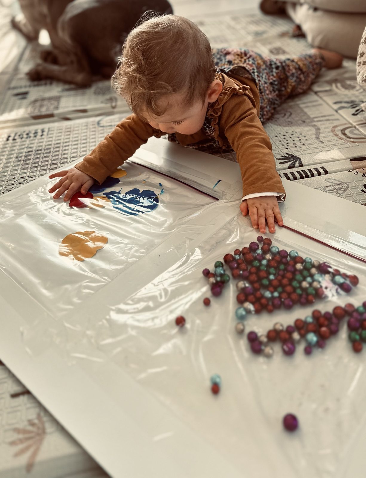 Atelier peinture et toucher